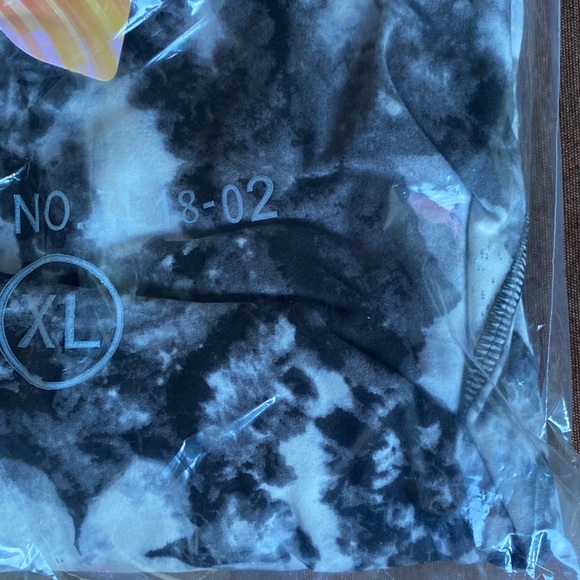 🆕SHOSHO:NIP/NWT Yoga Mesh Cut Out Pants/ Floral Pattern Sz XL - Picture 8 of 9